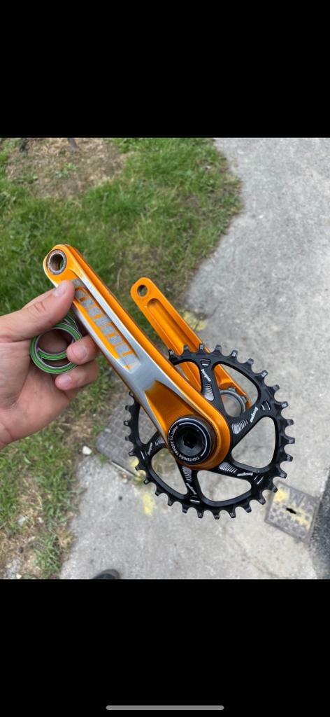 hope cranks orange